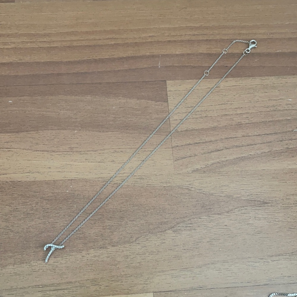 Monogram T Necklace - image 2